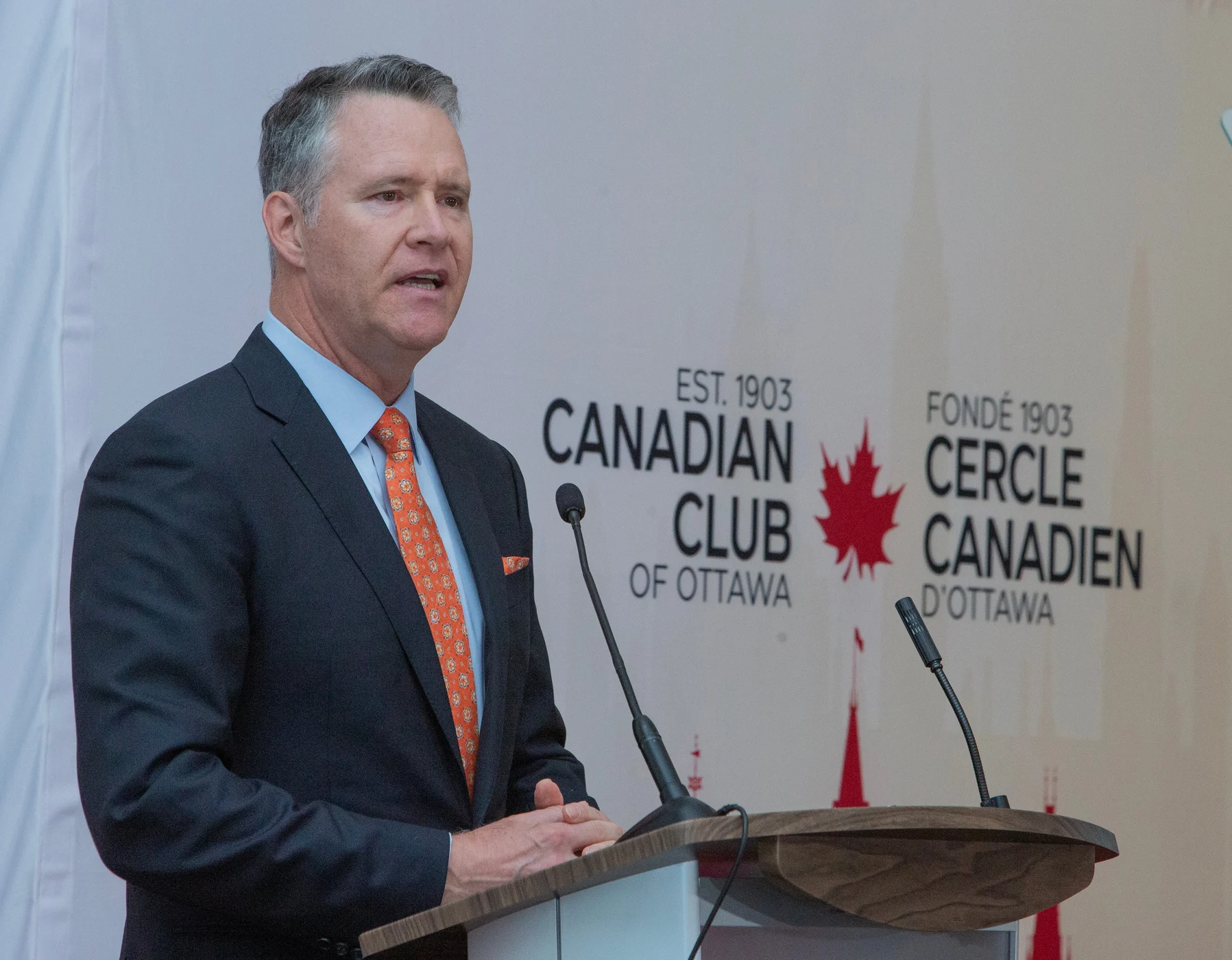 A national conversation at a Canadian Club event
